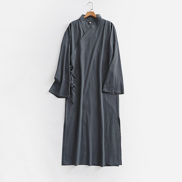 Robe longue taoïste à manches longues pour homme , Buddha Stones et de la cérémonie traditionnelle de Tai Chi de Wudang. - image 6