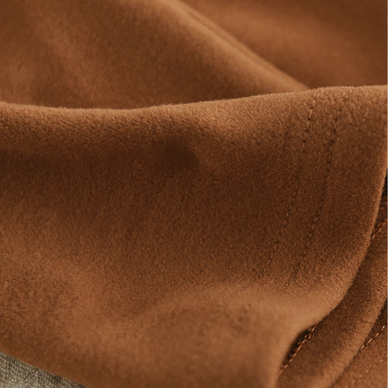 Sweat à capuche à manches longues pour femme, couleur unie, en coton épais, Buddha Stones, avec capuche. - image 4