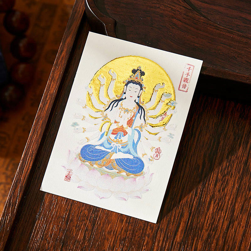 Buddha Stones, Zodiaque chinois, Bouddha natal, Pièces de cuivre, Sachet de bénédiction, Décoration suspendue - image 3