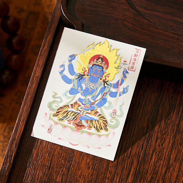 Buddha Stones, Zodiaque chinois, Bouddha natal, Pièces de cuivre, Sachet de bénédiction, Décoration suspendue - image 7