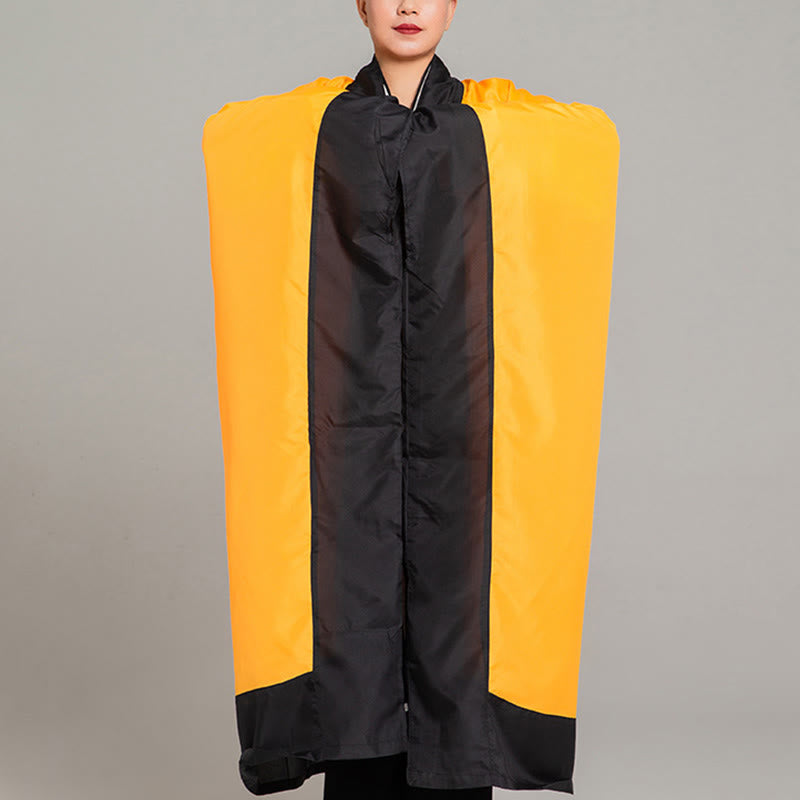 Robe kimono taoïste unisexe à manches longues et larges, couleur unie, en Buddha Stones Wudang, pour les cérémonies de Qigong et de Tai Chi - image 3