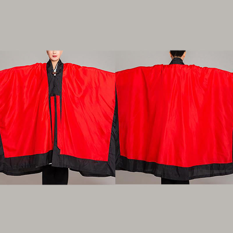 Robe kimono taoïste unisexe à manches longues et larges, couleur unie, en Buddha Stones Wudang, pour les cérémonies de Qigong et de Tai Chi - image 15