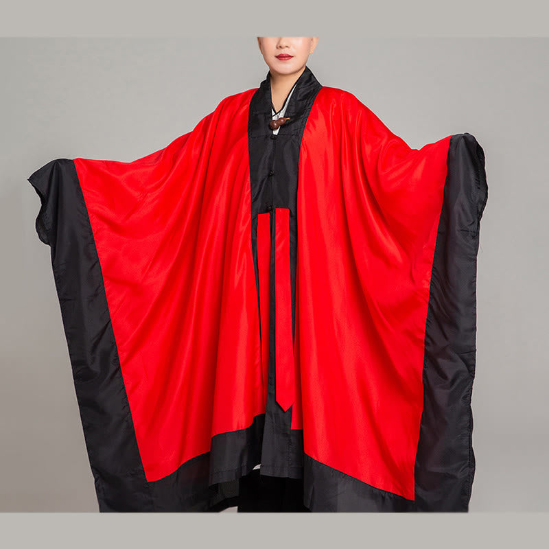 Robe kimono taoïste unisexe à manches longues et larges, couleur unie, en Buddha Stones Wudang, pour les cérémonies de Qigong et de Tai Chi - image 16