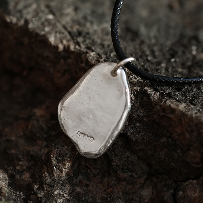 Buddha Stones, argent sterling 999, breloque cheval porte-bonheur, année du Cheval, chaîne en argent sterling 925, pendentifs de collier de bénédiction - image 14