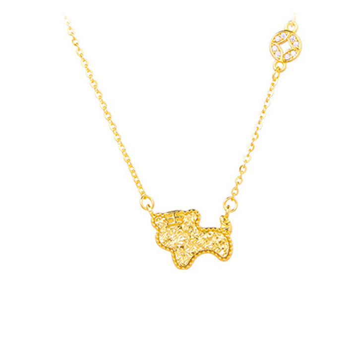 Collier pendentif en argent sterling 925, motif pièce de monnaie, orné de Buddha Stones, année du Cheval (zodiaque chinois) - Tigre - Argent (Bénédiction ♥ Protection) - image 15