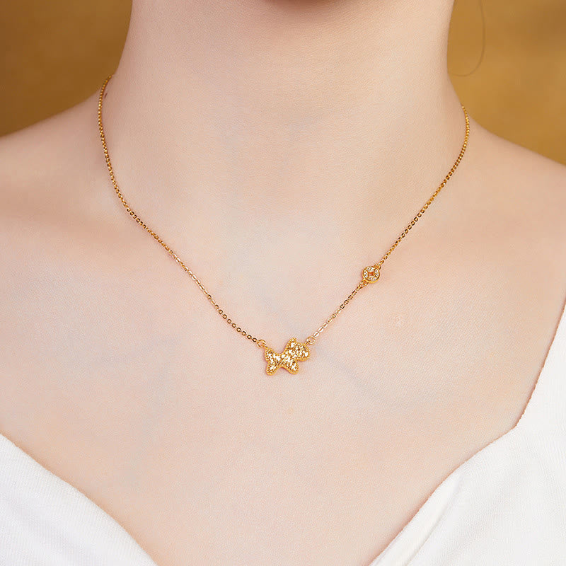 Collier pendentif en argent sterling 925, motif pièce de monnaie, orné de Buddha Stones, année du Cheval (zodiaque chinois) - image 6