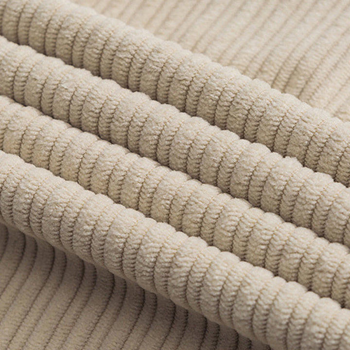 Pantalon droit en coton uni, coupe boutonnée, poches, motif Buddha Stones, automne-hiver - image 22