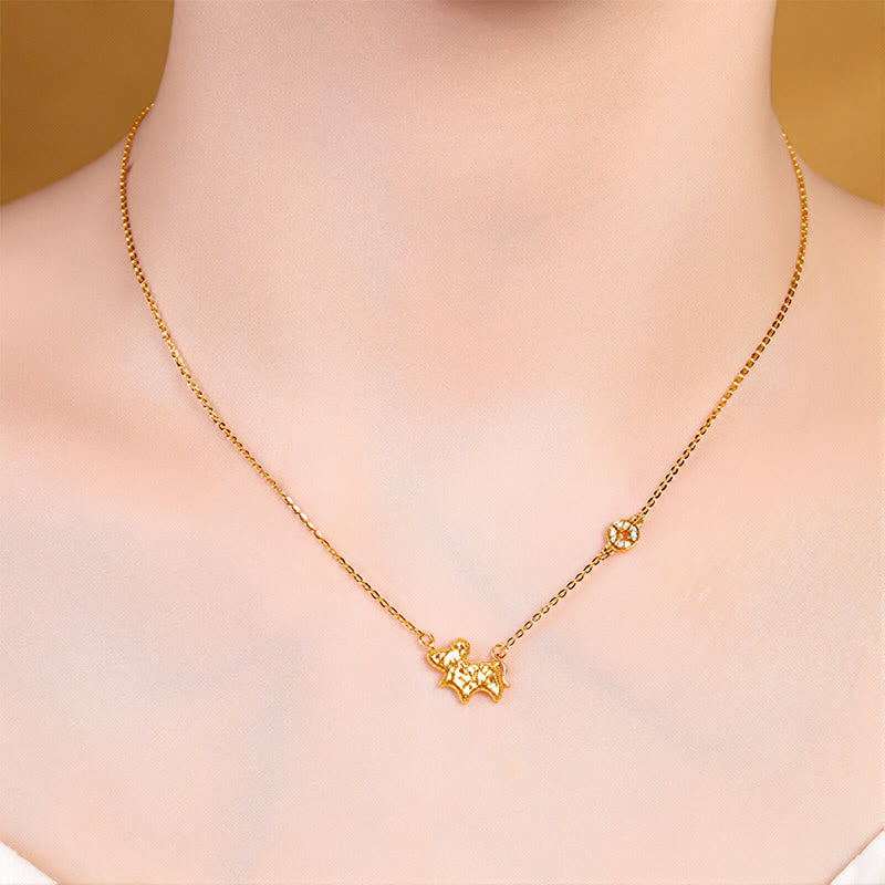 Collier pendentif en argent sterling 925, motif pièce de monnaie, orné de Buddha Stones, année du Cheval (zodiaque chinois) - image 12