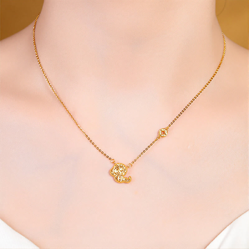 Collier pendentif en argent sterling 925, motif pièce de monnaie, orné de Buddha Stones, année du Cheval (zodiaque chinois) - image 22