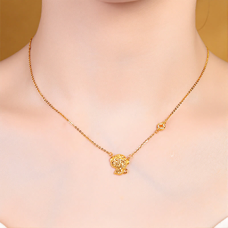 Collier pendentif en argent sterling 925, motif pièce de monnaie, orné de Buddha Stones, année du Cheval (zodiaque chinois) - image 26