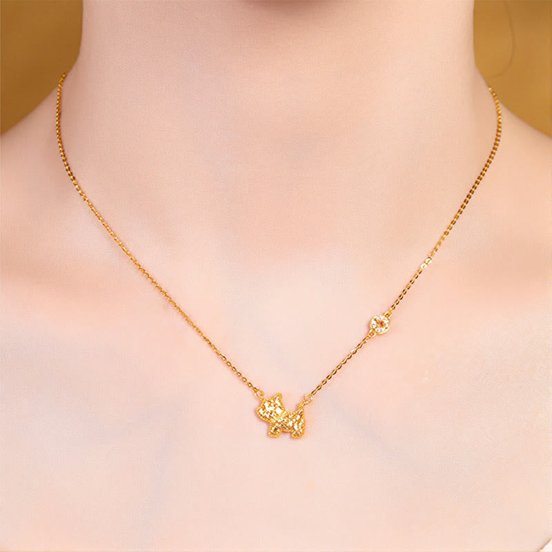 Collier pendentif en argent sterling 925, motif pièce de monnaie, orné de Buddha Stones, année du Cheval (zodiaque chinois) - image 30