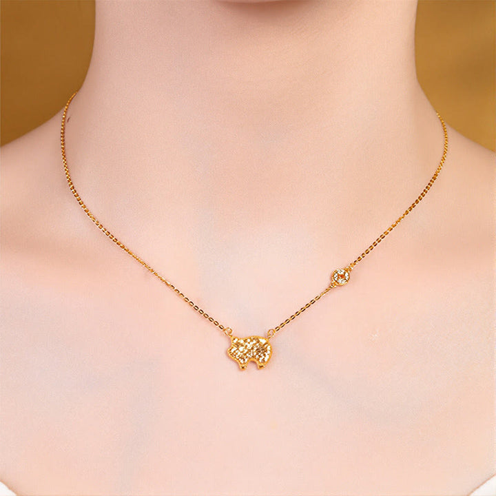 Collier pendentif en argent sterling 925, motif pièce de monnaie, orné de Buddha Stones, année du Cheval (zodiaque chinois) - image 32