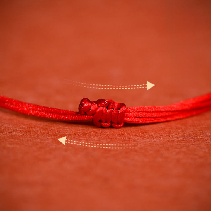 Buddha Stones, corde rouge, perle en bois de pêcher, clochette, résistance réglable, collier pour chats et petits chiens - image 10