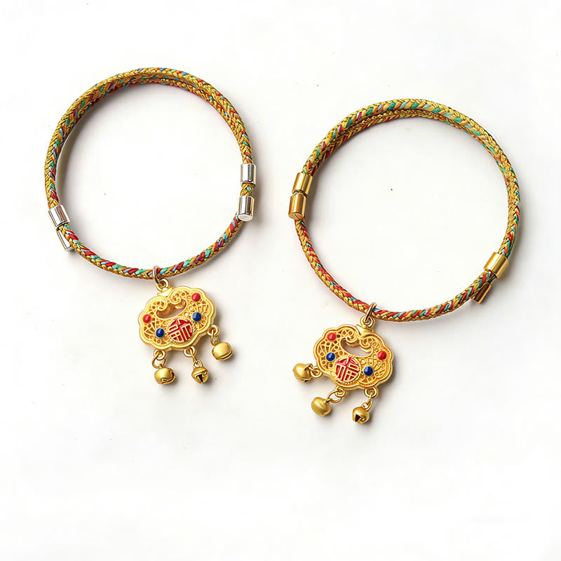 Collier pour chats et petits chiens, ajustable, en alliage et ficelle, fait main, avec Buddha Stones - image 4