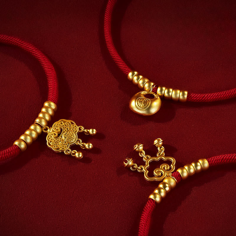 Collier de protection ajustable pour chats et petits chiens, orné de perles rouges et de Buddha Stones - image 11