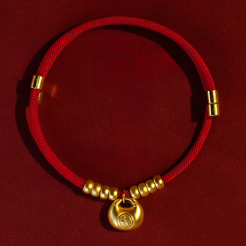 Collier de protection ajustable pour chats et petits chiens, orné de perles rouges et de Buddha Stones - image 1