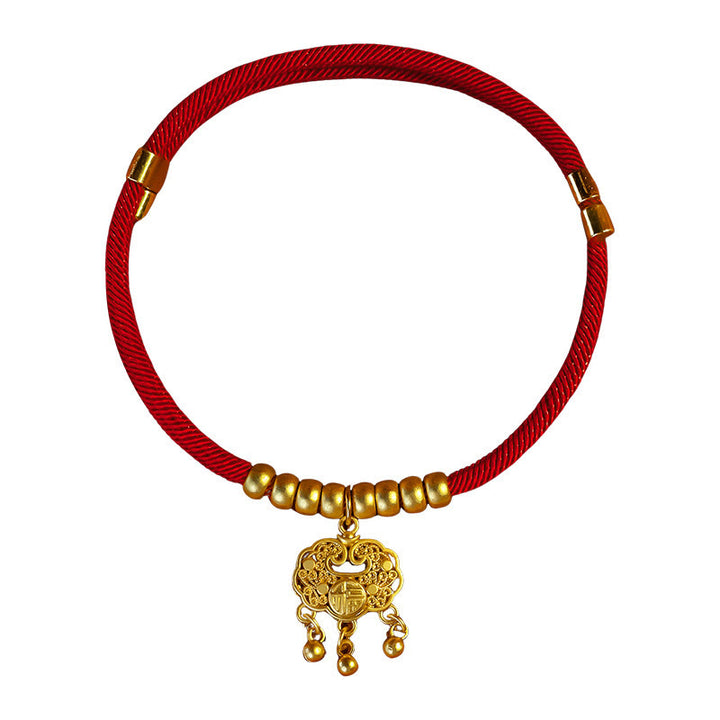 Collier de protection ajustable pour chats et petits chiens, orné de perles rouges et de Buddha Stones - image 8