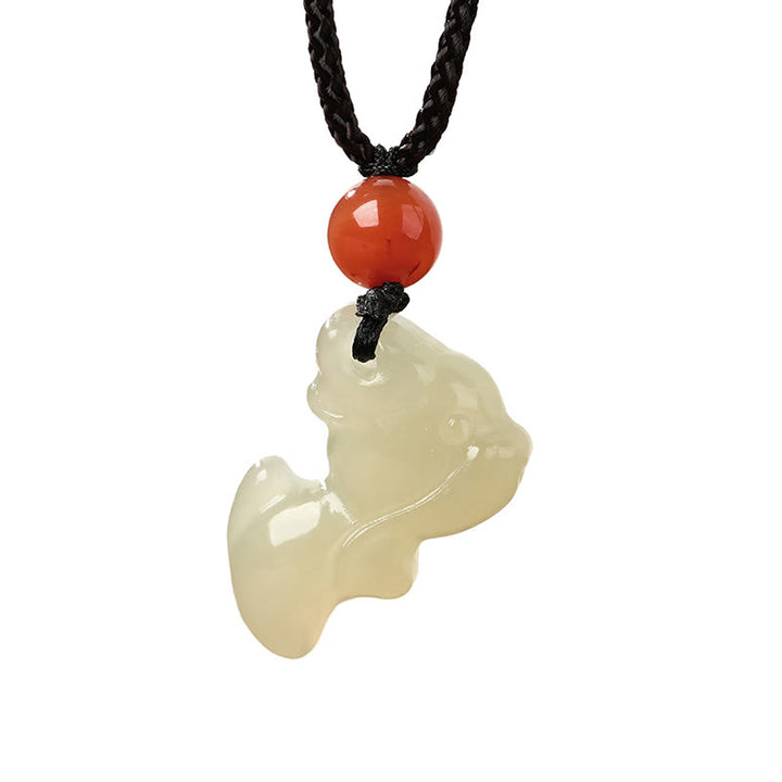 Pendentifs en agate rouge du Sud, Buddha Stones, zodiaque chinois, année du Cheval, jade, prospérité - image 19