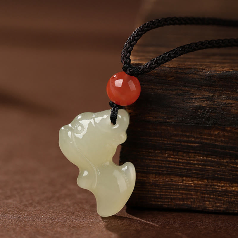 Pendentifs en agate rouge du Sud, Buddha Stones, zodiaque chinois, année du Cheval, jade, prospérité - image 14
