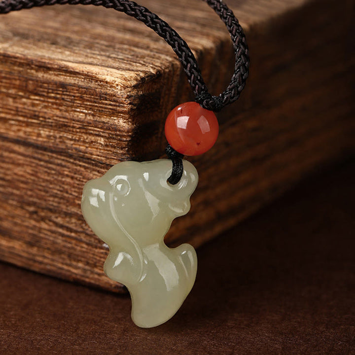 Pendentifs en agate rouge du Sud, Buddha Stones, zodiaque chinois, année du Cheval, jade, prospérité - image 16