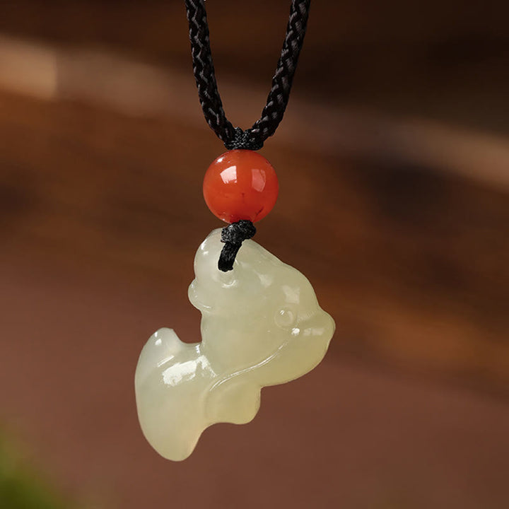 Pendentifs en agate rouge du Sud, Buddha Stones, zodiaque chinois, année du Cheval, jade, prospérité - image 17