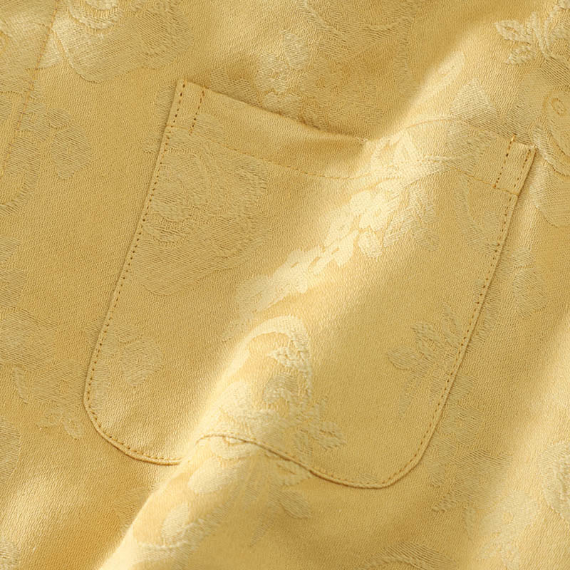 Gilet sans manches en coton pour femme, motif fleurs et Buddha Stones, fermeture à boutons brandebourg. - image 14