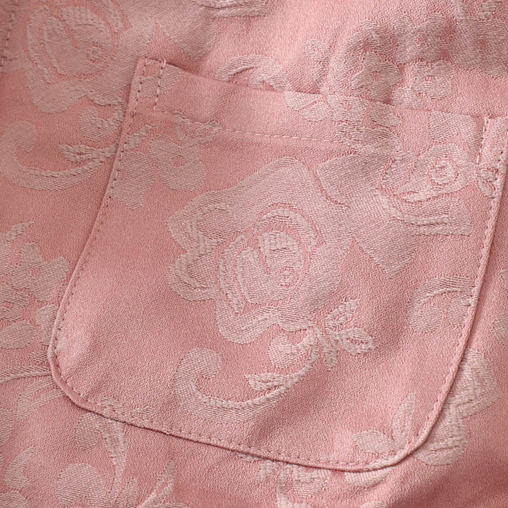 Gilet sans manches en coton pour femme, motif fleurs et Buddha Stones, fermeture à boutons brandebourg. - image 6