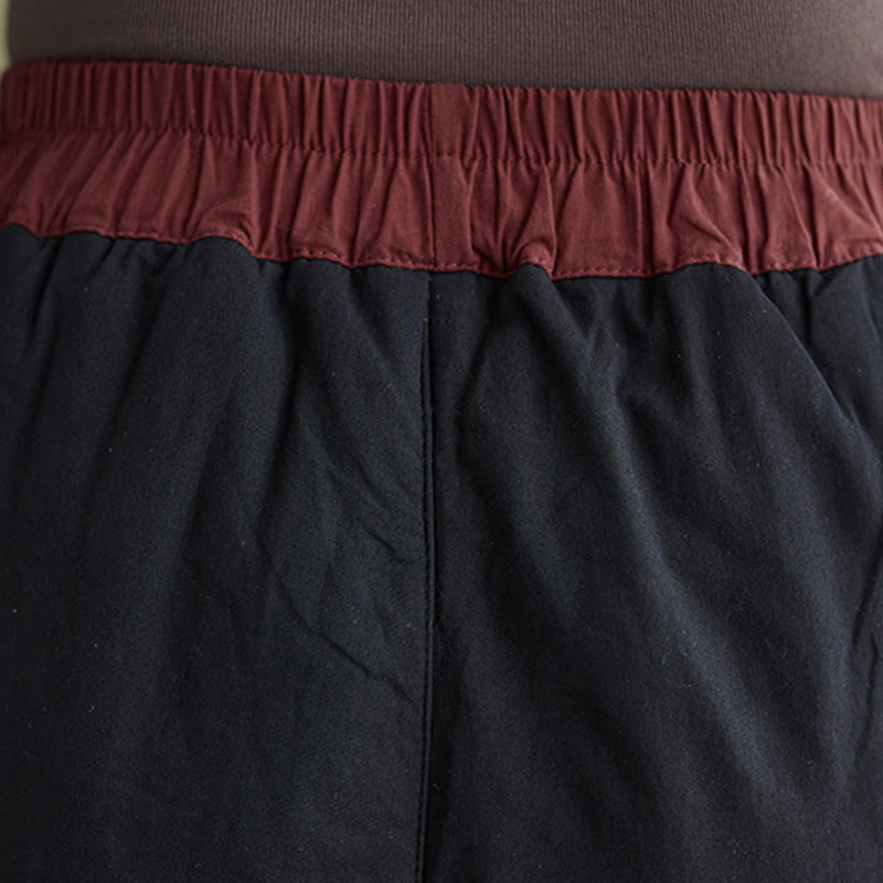 Pantalon large uni et décontracté pour femme, motif Buddha Stones , avec poches - image 6