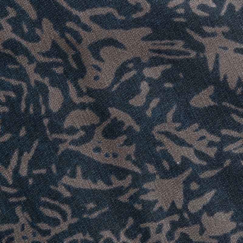 Chemise à manches longues pour femme, col en V, imprimé floral, motif Buddha Stones - image 22