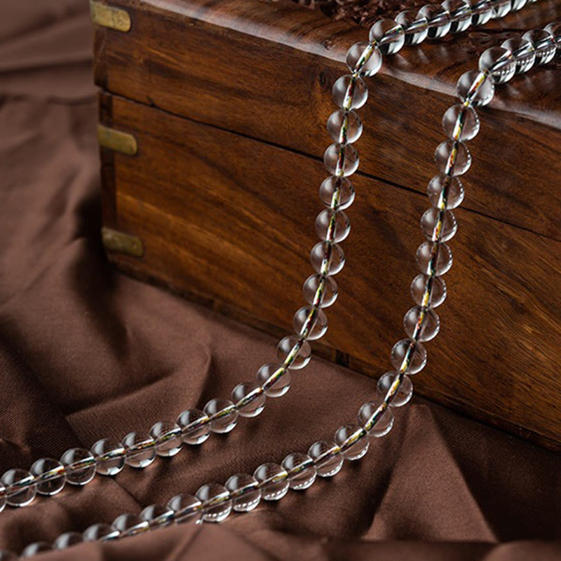 Mala de Buddha Stones Vajra, amulette Liuli, 108 perles, pouvoir spirituel et force - image 17