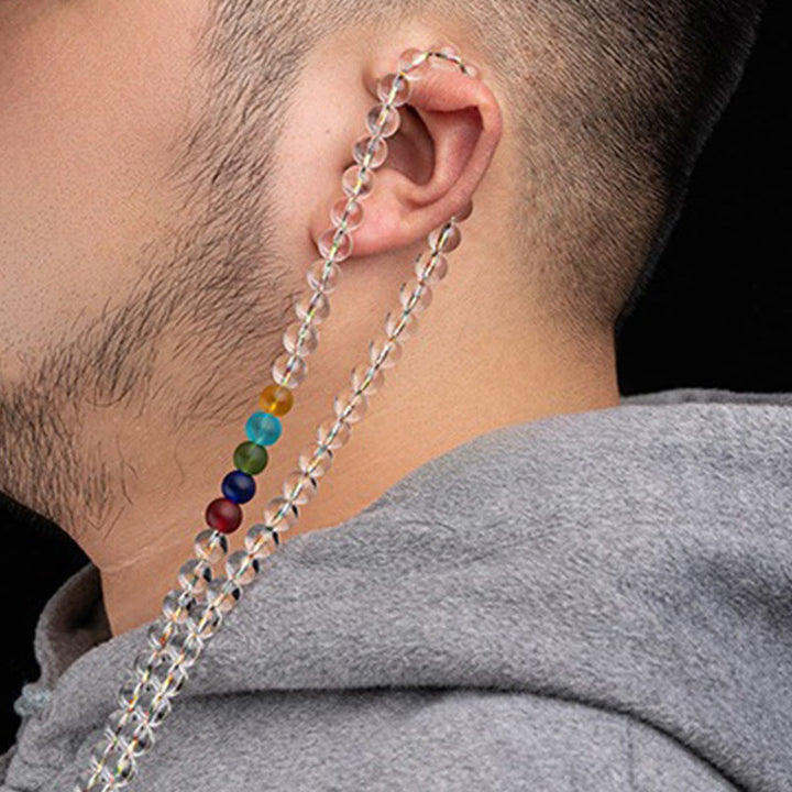 Mala de Buddha Stones Vajra, amulette Liuli, 108 perles, pouvoir spirituel et force - image 10