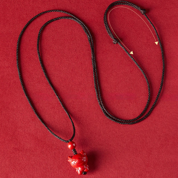 Pendentifs en Buddha Stones dans le zodiaque chinois, avec cordon de bénédiction - image 23