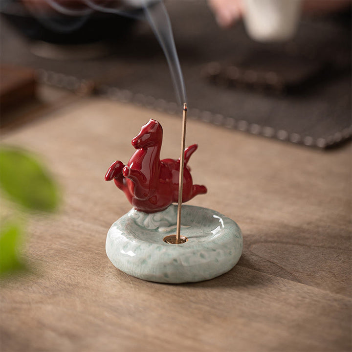 Buddha Stones Année du Cheval 2026 Décoration de maison Nouvel An Brûleur d'encens - image 9