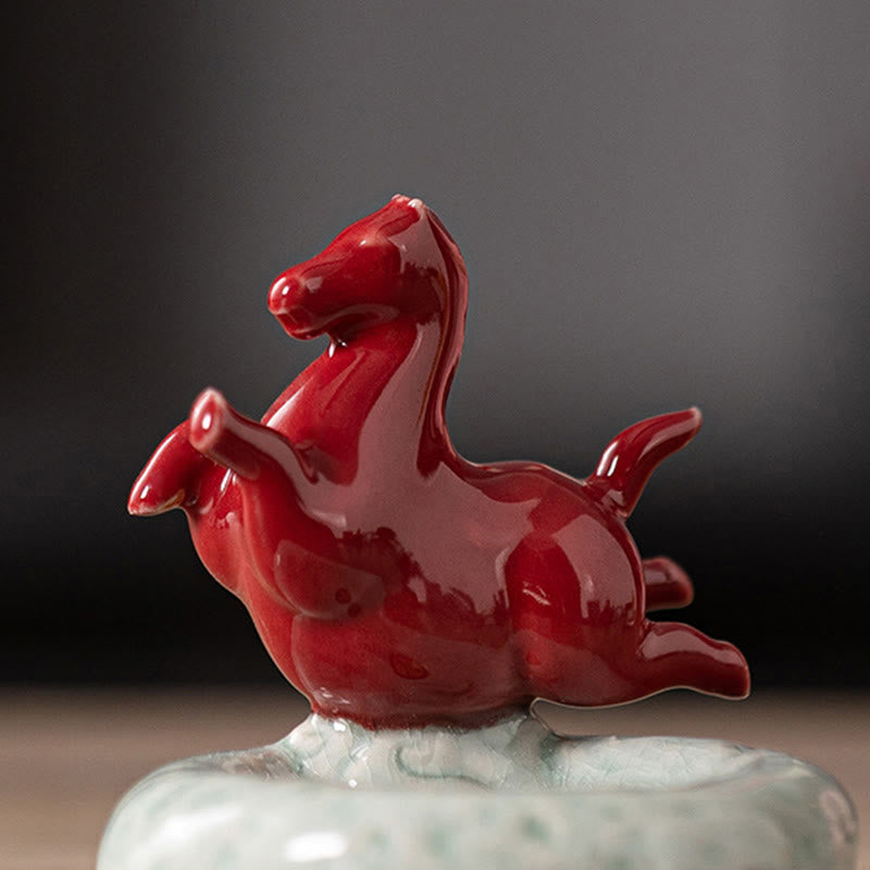 Buddha Stones Année du Cheval 2026 Décoration de maison Nouvel An Brûleur d'encens - image 6