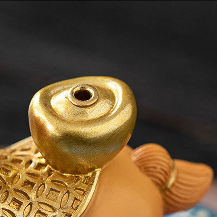 Buddha Stones Année du Cheval 2026 Lingot du Nouvel An Attirer la Richesse Décoration d'intérieur Brûleur d'encens - image 12