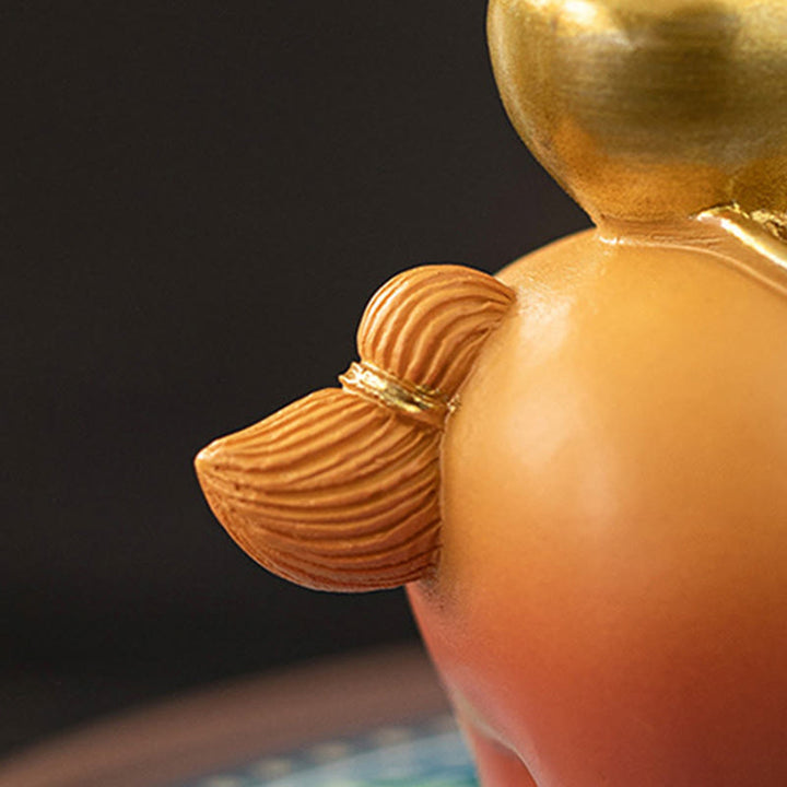 Buddha Stones Année du Cheval 2026 Lingot du Nouvel An Attirer la Richesse Décoration d'intérieur Brûleur d'encens - image 11