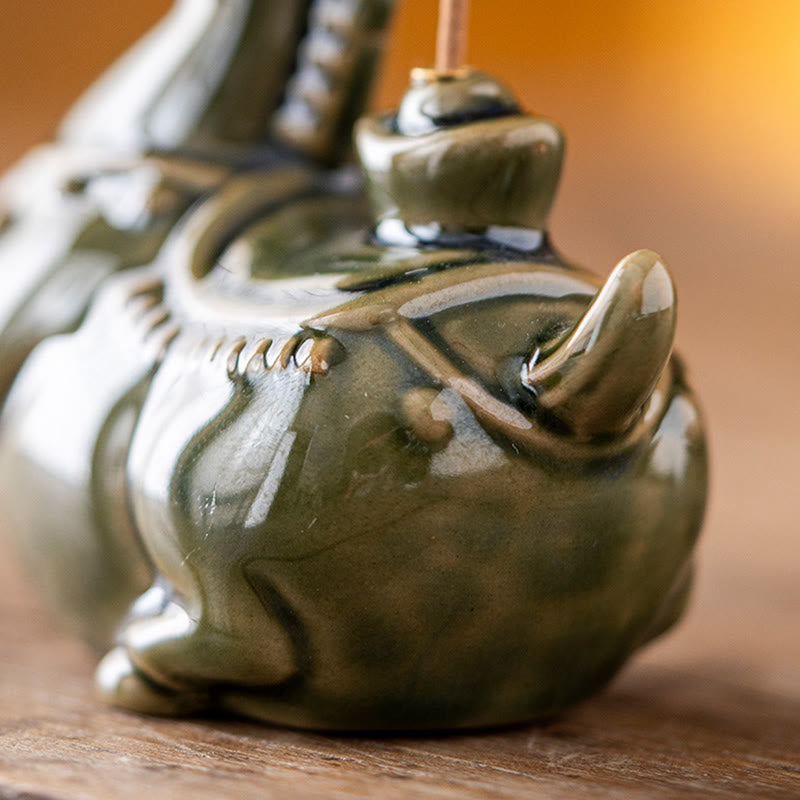 Buddha Stones , lingot porte-bonheur pour l'année du Cheval 2026, brûleur d'encens - image 9