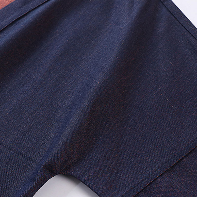 Veste kimono en denim et coton pour homme, à lacets, manches trois-quarts, motif Buddha Stones. - image 8