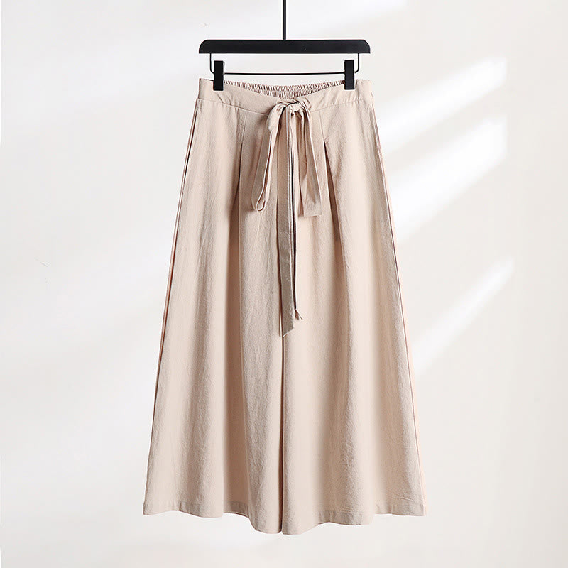 Ensemble kimono d'automne en coton à lacets, pantalon large longueur cheville avec poches, 2 pièces , Buddha Stones - image 15