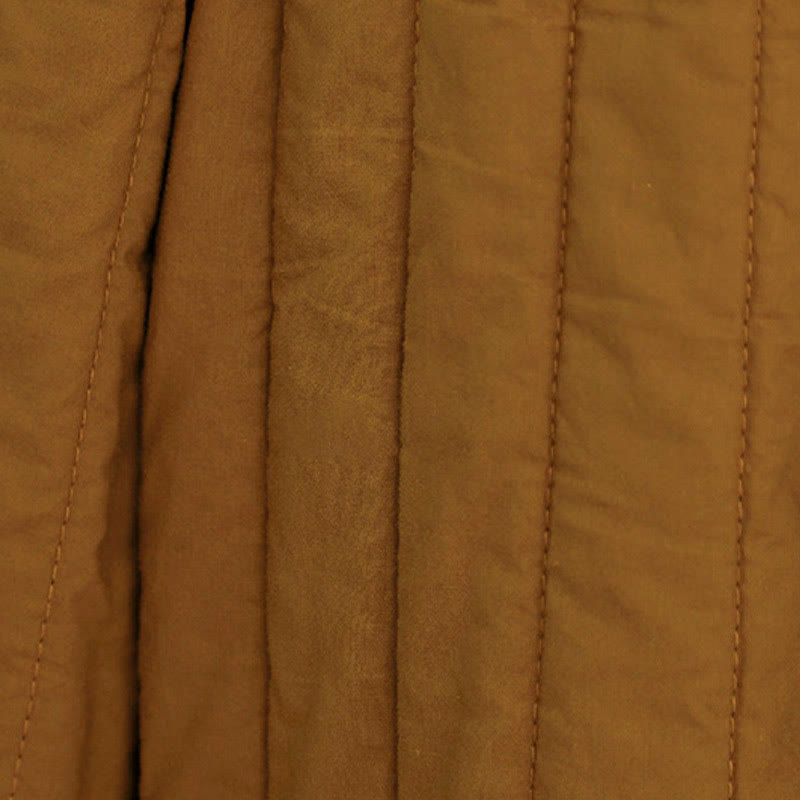 Pantalon harem d'hiver uni en coton pour femme, avec poches, motif Buddha Stones et blocs de couleurs. - image 32