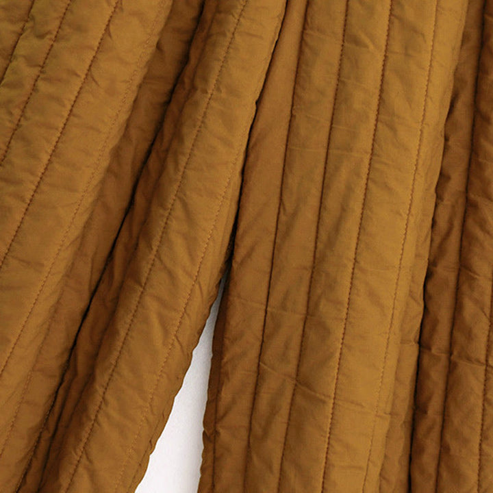 Pantalon harem d'hiver uni en coton pour femme, avec poches, motif Buddha Stones et blocs de couleurs. - image 33