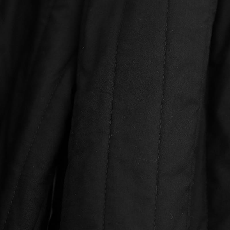 Pantalon harem d'hiver uni en coton pour femme, avec poches, motif Buddha Stones et blocs de couleurs. - image 9