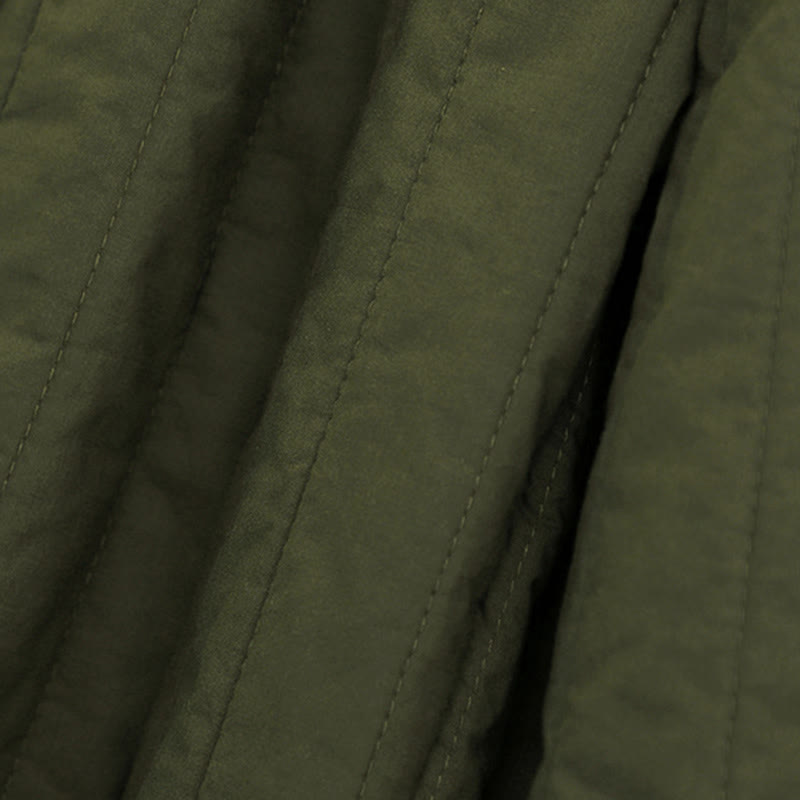 Pantalon harem d'hiver uni en coton pour femme, avec poches, motif Buddha Stones et blocs de couleurs. - image 25