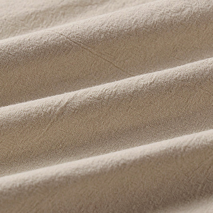 Pantalon harem homme longueur cheville avec poches, coloris uni, motif Buddha Stones, collection printemps/automne - image 11