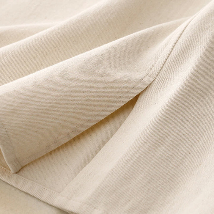 Jupe en coton uni pour femme Buddha Stones avec poches - image 8