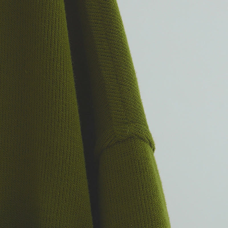 Cardigan à manches longues pour femme, couleur unie, boutons, poche décorative, Buddha Stones - image 13