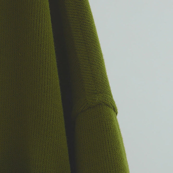 Cardigan à manches longues pour femme, couleur unie, boutons, poche décorative, Buddha Stones - image 13