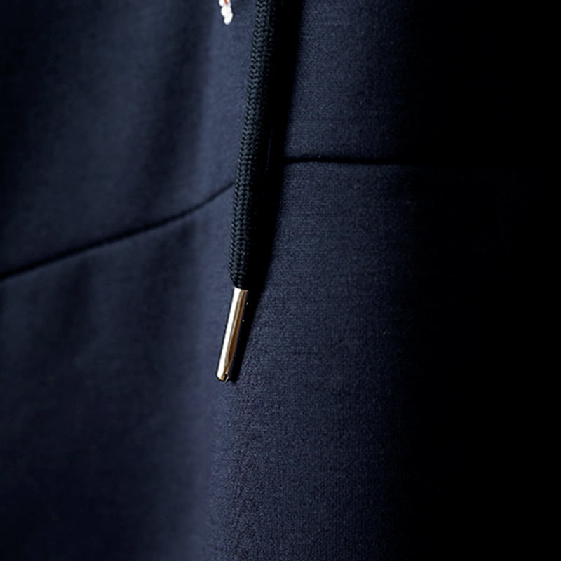 Sweat à capuche à manches longues pour femme avec broderie d' Buddha Stones - image 5