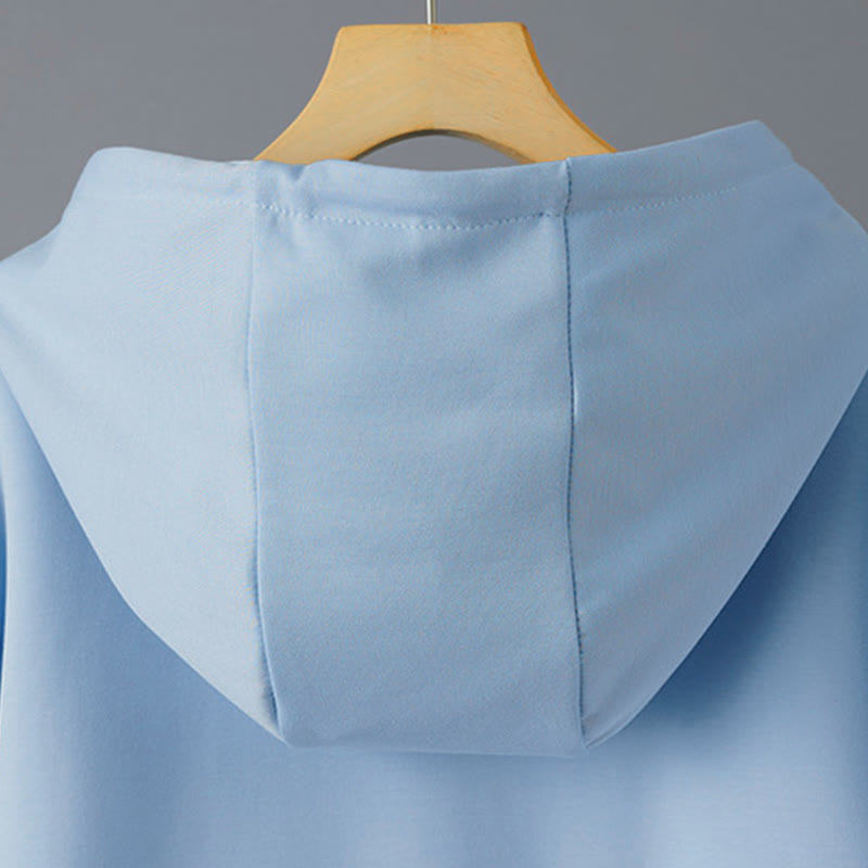 Sweat à capuche à manches longues pour femme avec broderie d' Buddha Stones - image 10