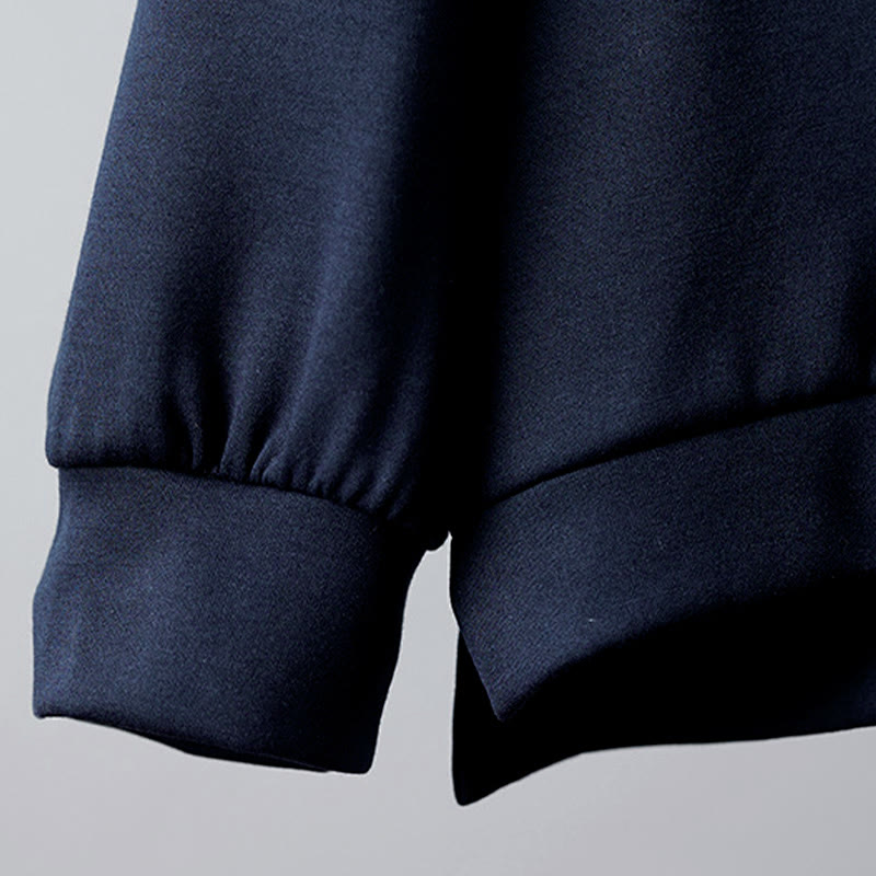 Sweat à capuche à manches longues pour femme avec broderie d' Buddha Stones - image 4